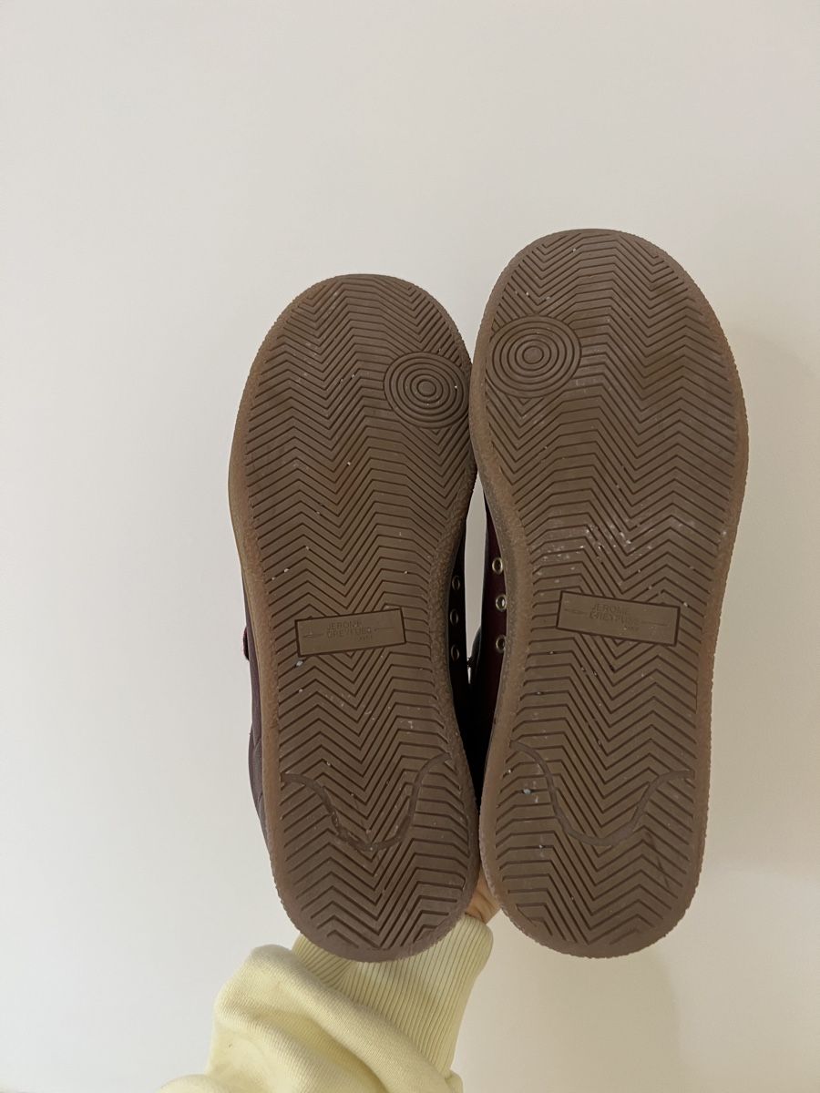 Jerome Dreyfuss Scarpe da donna: Jerome Dreyfuss Burgundy Sneakers – Usato da Zürich venduto da Mirouch 6
