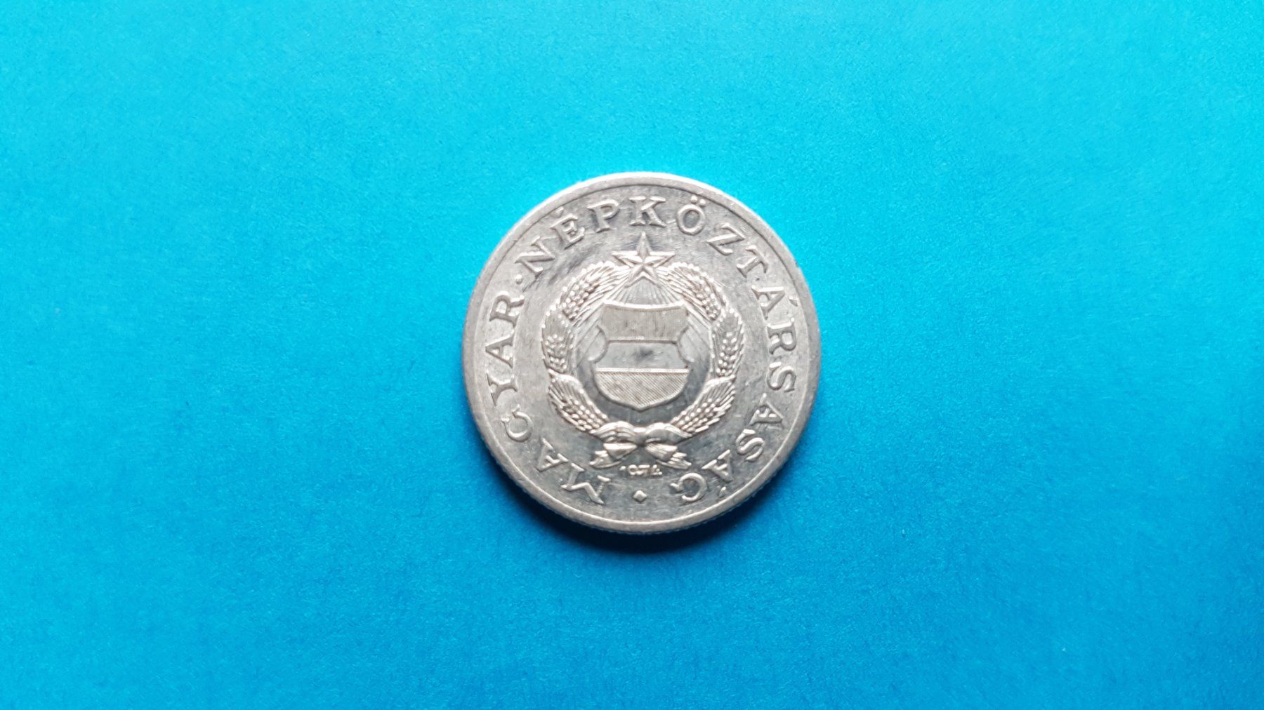Tutti le monete: 1 Forint - Ungarn - 1974 – Usato da Reinach BL venduto da Dexy62