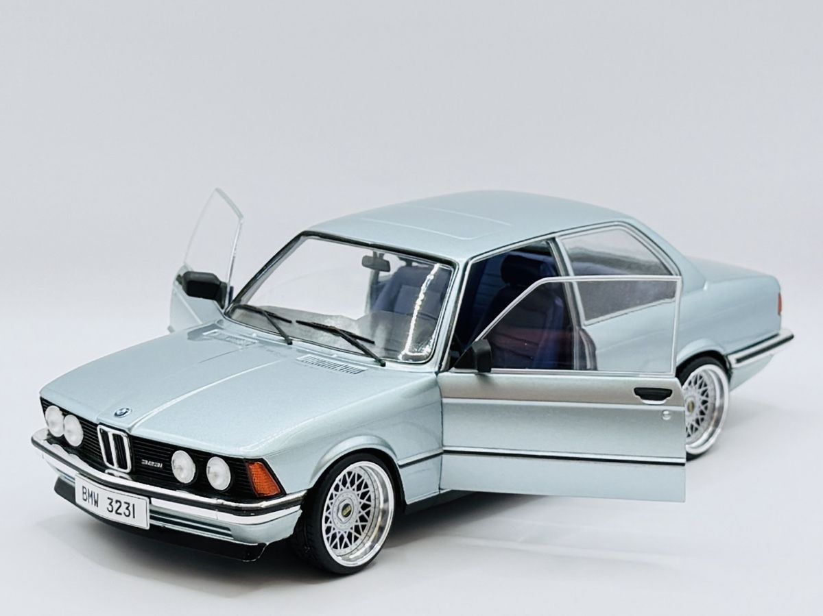 Solido Modellautos: 1:18 BMW 323i E21 Solido BBS Tuning – Neu (gemäss Beschreibung) aus Baar von Cai 3