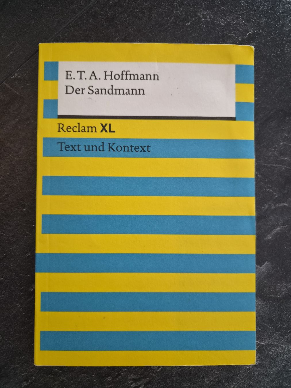 Libri: E. T. A. Hoffmann: Der Sandmann Reclam XL Text/Kontext  – Usato da Uznach venduto da rir_k7xb
