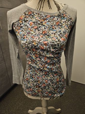 Langarmshirt Marc Cain Sports bunte Dosen 🎨 Gr S