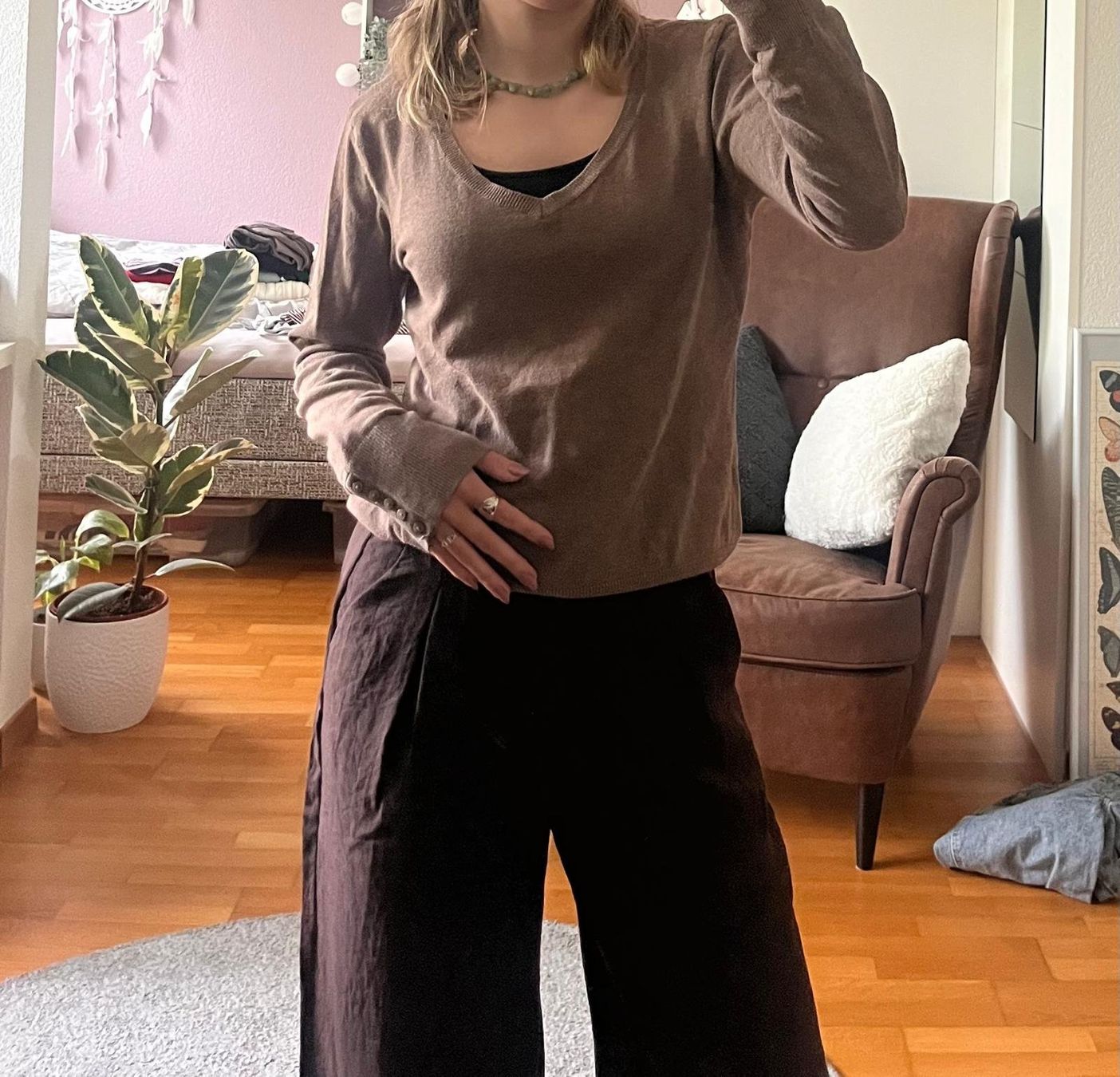 Pullover & Sweatshirts: H&M Basic Strickpullover – Gebraucht aus Steffisburg von ria_8kvp