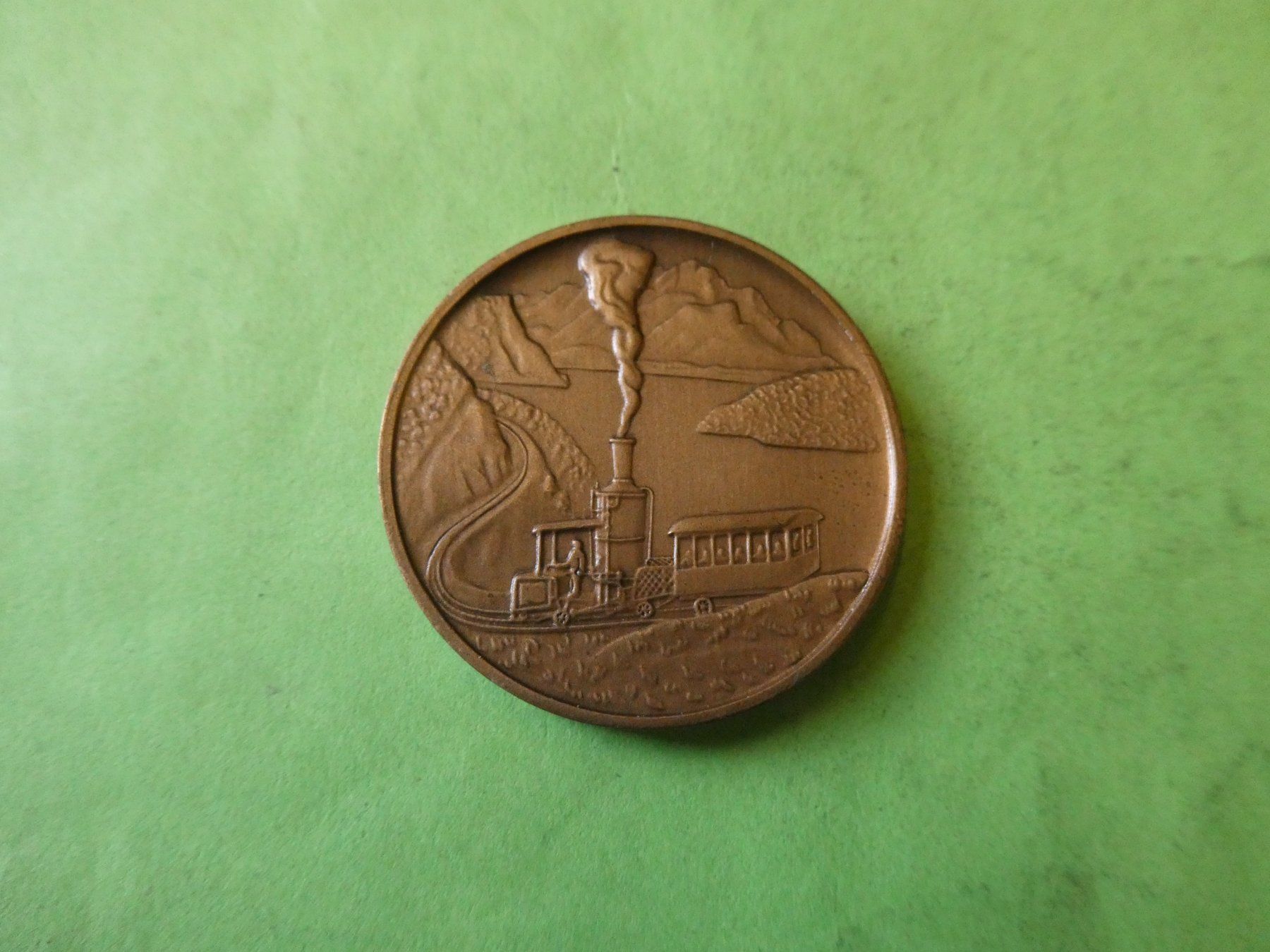 Medaglie: Bronzemedaille 33 mm, Vitznau-Rigi Bahn – Nuovo (secondo la descrizione) da Hinterforst venduto da rohusri
