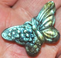 Deko Heilstein L-4393 – Labradorit Schmetterling 3.3x2x0,8cm