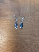 Ohrringe Modeschmuck mit blauen Steinen
