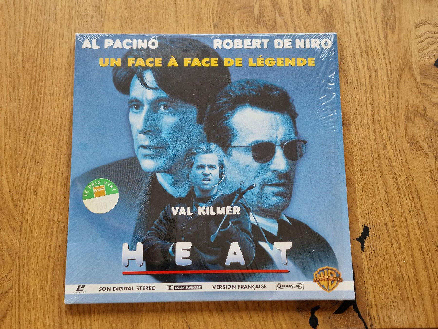 Tutti i DVDs: Heat - LaserDisc - PAL VF – Usato da Courgenay venduto da Periote00