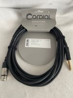 CORDIAL CFM 6 FV - Studiokabel, 6m, Jack sym.-XLRf      A109