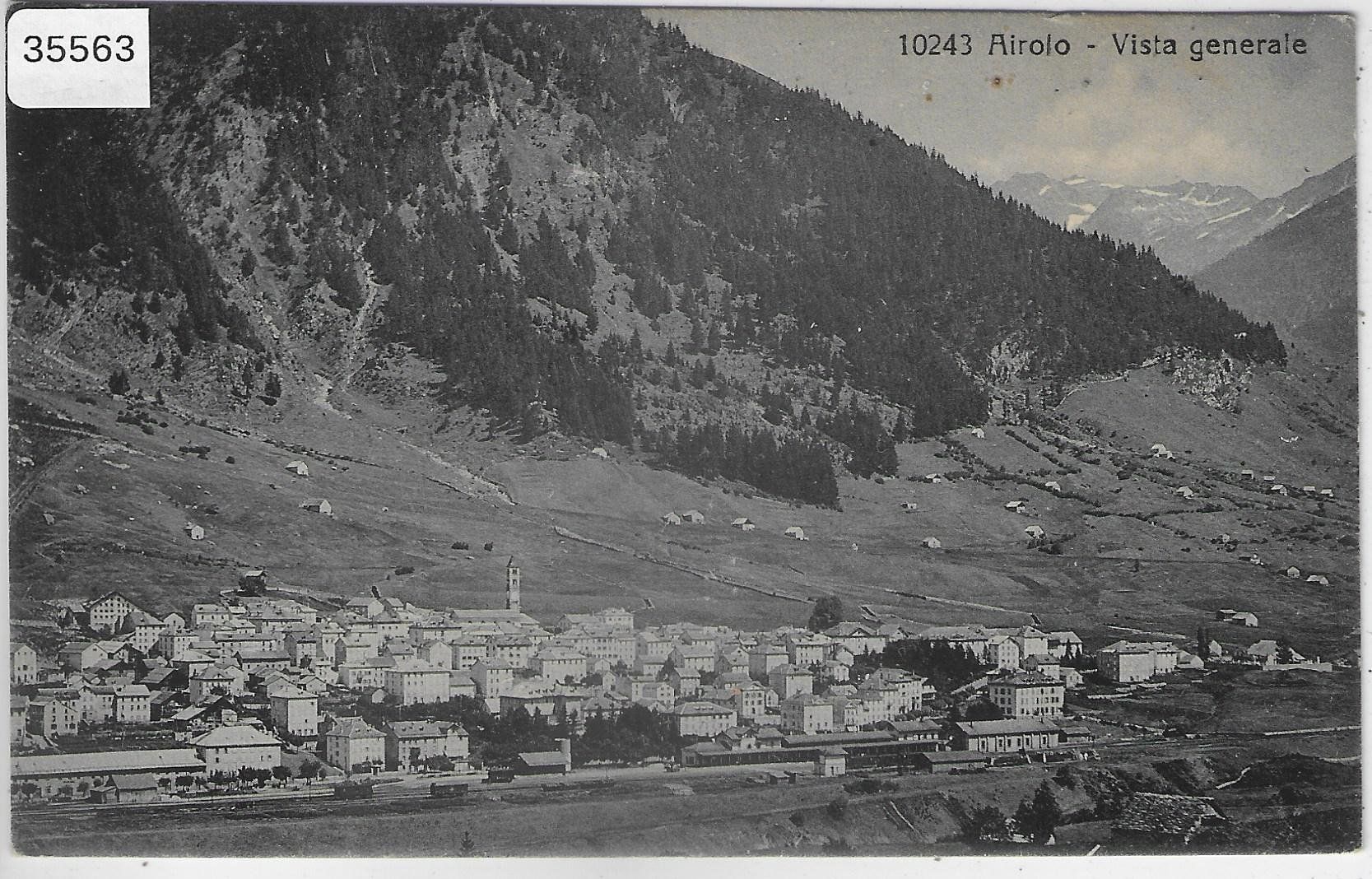 Cartes postales: Airolo - Vista generale – D'occasion à Ettingen par Kartenplanet