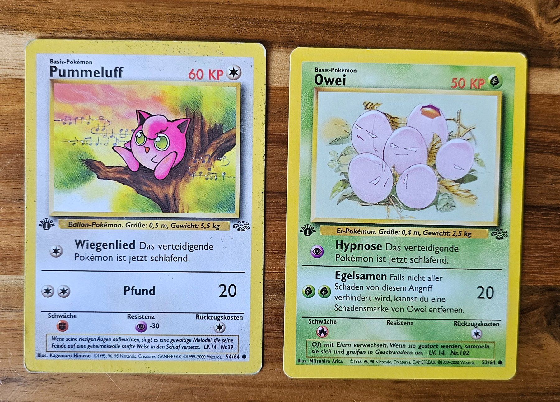 Pokémon Carte collezionabili: Pokémon 1 Edition Jungle DE - ab 1,- – Usato da Alpnach Dorf venduto da FrankyFranks