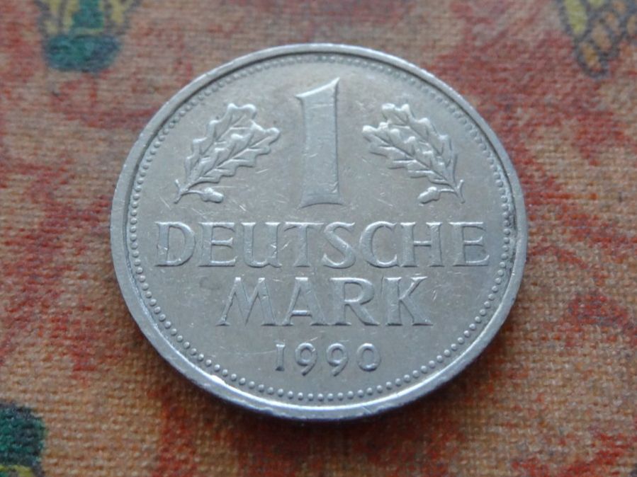 Alle Münzen: DEUTSCHLAND 1 Mark 1990 – Gebraucht aus Romanel-sur-Lausanne von Swift13