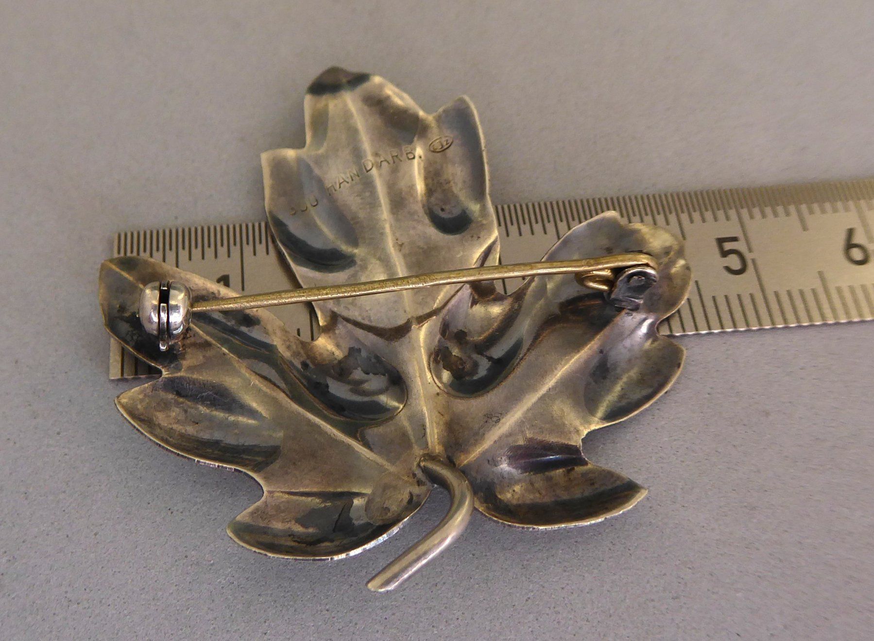 Broches & Aiguilles: Antike Brosche 800 Silber, Handarbeit um 1940 – D'occasion à Muri AG par Lineli2020 1