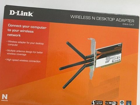 Dlink Unità & Adattatore: D-Link Wireless N Desktop Adapter DWA-547 – Nuovo e nell'imballaggio originale da Wichtrach venduto da AdminCCoach