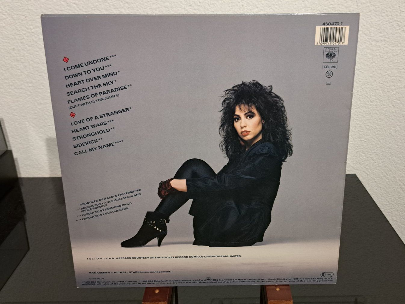 Dischi in vinile: Jennifer Rush - Heart over Mint LP VG+/VG+ – Usato da Günsberg venduto da Fleder4 1