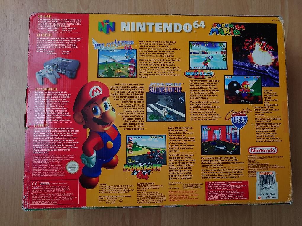 Nintendo Console: N64 Konsole OVP – Usato da Leuzigen venduto da Darcry 1