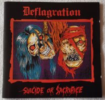 Deflagration ‎– Suicide Or Sacrifice - CD - 1994 - Ultra Rar