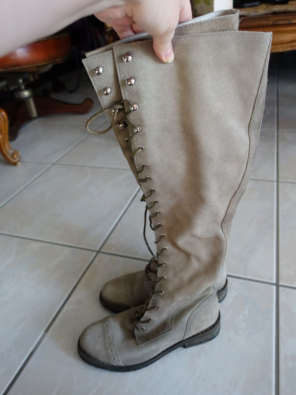 Chaussures femmes: Lederstiefel FELMINI Gr. 37 – D'occasion à Glattfelden par tdlubek 1