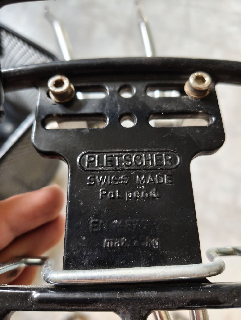 Pièces détachées: pletscher Gepäckträger Set – D'occasion à Erlinsbach par relectron 3