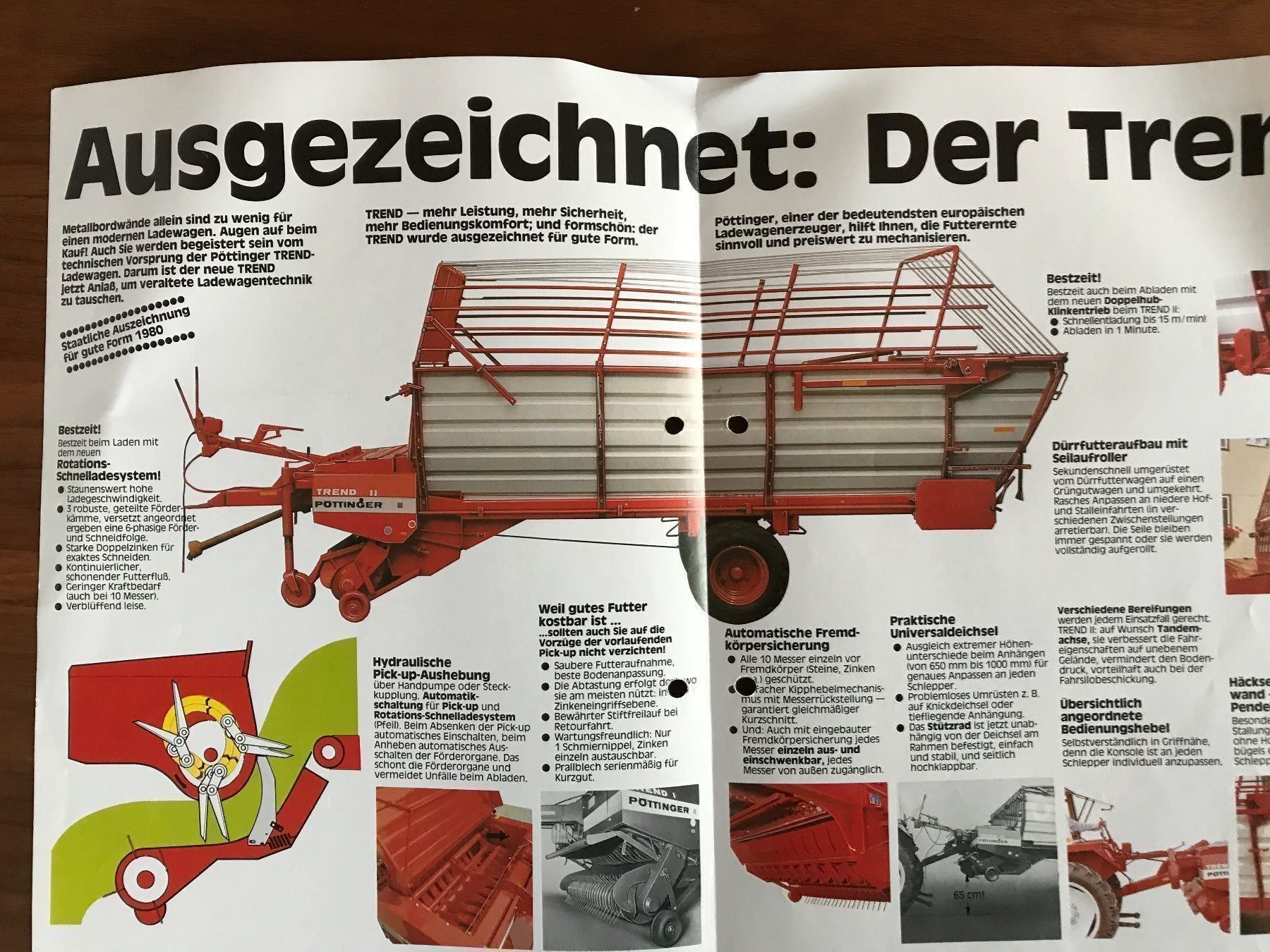 Documenti: Pöttinger Ladewagen  Prospekt – Usato da Balterswil venduto da Jeko1967 1