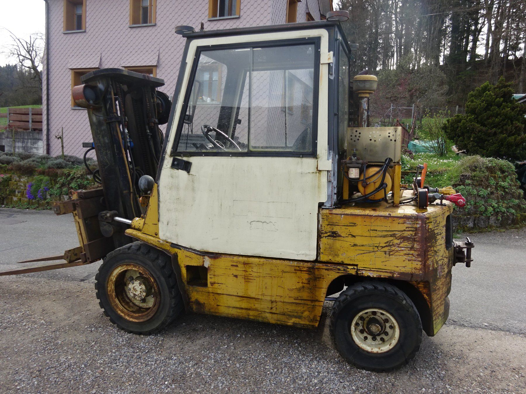 Diesel Carrelli elevatori e a forche: Stapler yale GDP 60 Diesel – Difettoso da Bauma venduto da deutz08 7