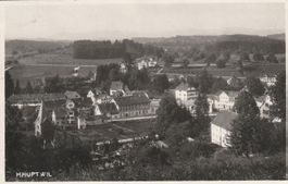 Alte Ansichtskarte Hauptwil Thurgau 1924