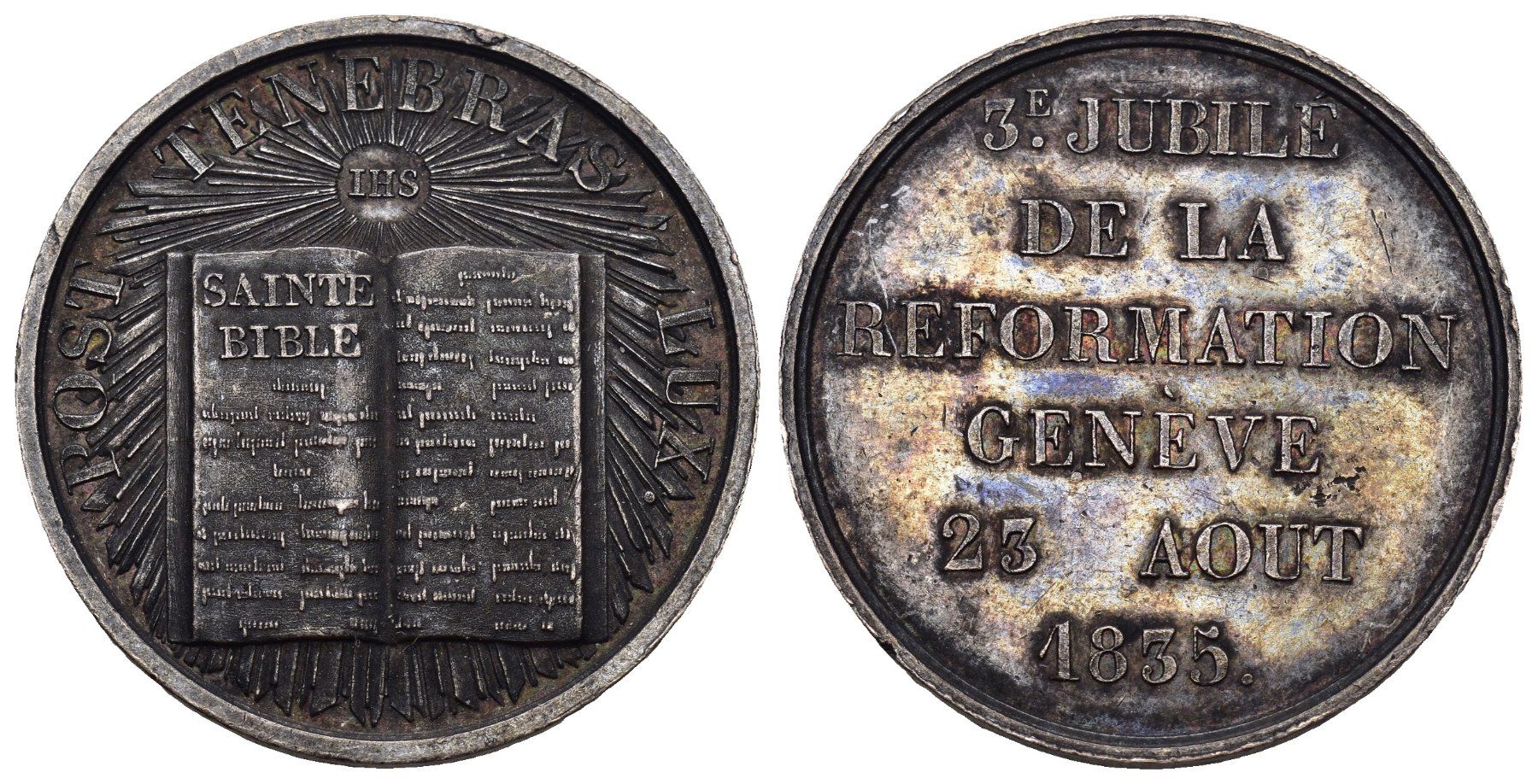 Medaillen: Genf 1835 – Gebraucht aus Bern von numismatictops