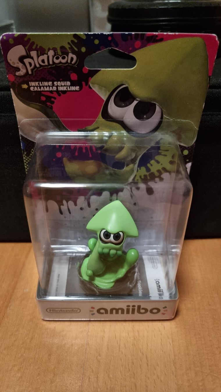 Nintendo Statuette: Nintendo amiibo Splatoon Inkling – Nuovo e nell'imballaggio originale da Eschlikon TG venduto da Spitzmuus