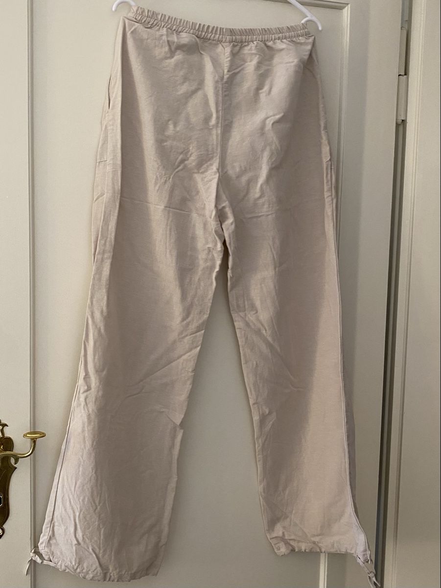 H&M Pantaloni: Leichte Hose mit Leienanteil, Gr. S – Usato da Bern venduto da Liv_45nl 3