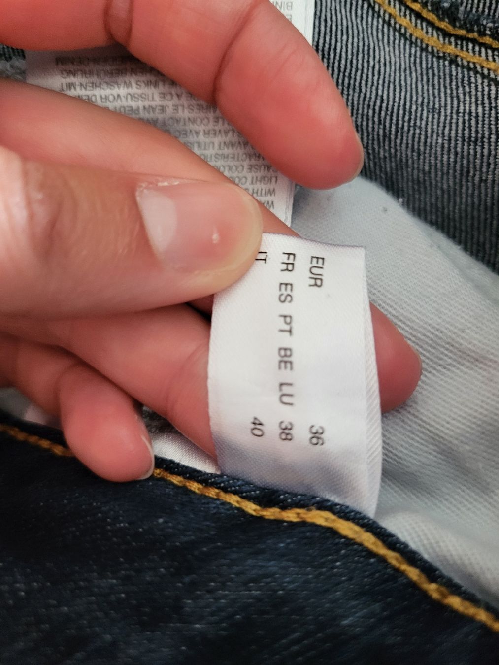 C&A Jeans: Jeans, 36, dunkelblau, skinny – Gebraucht aus Zürich von Mada45 3