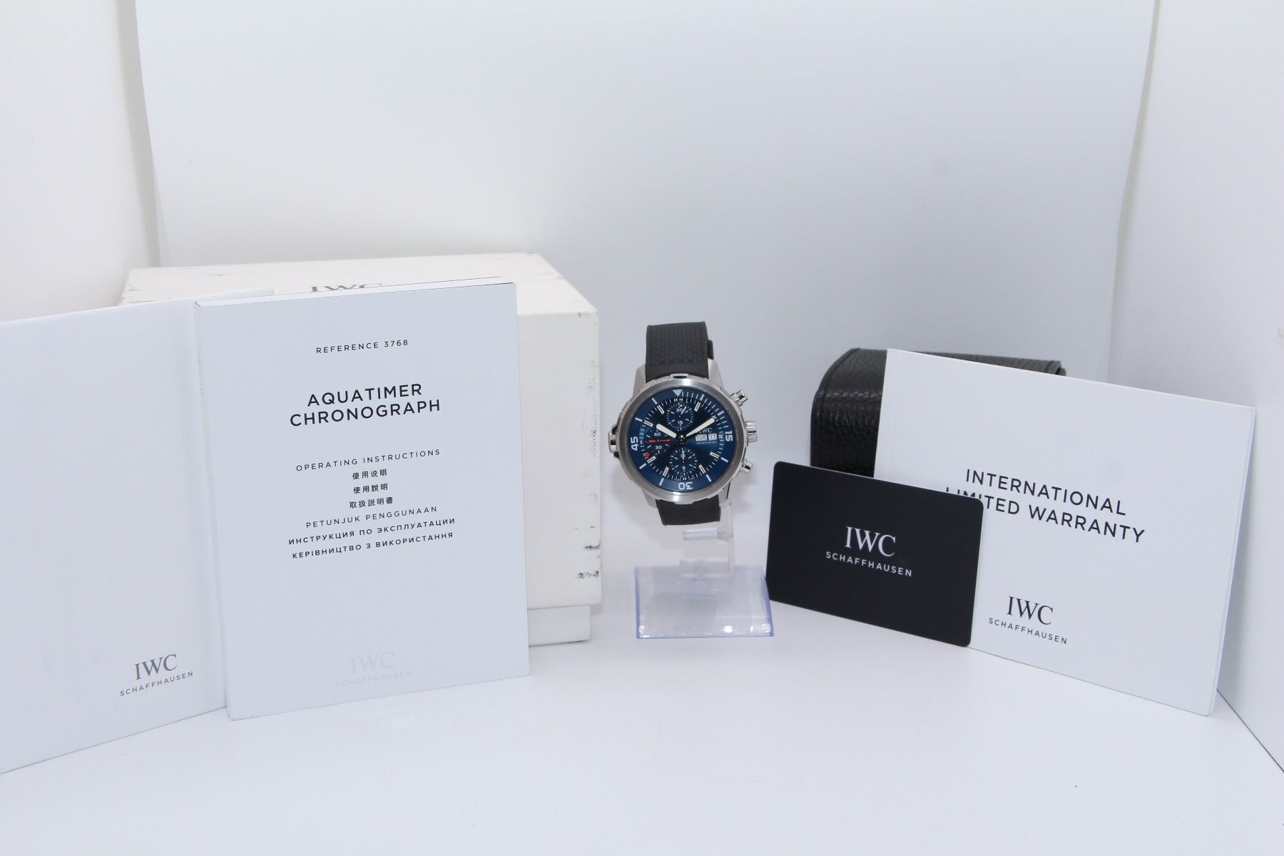 IWC Orologi: IWC Aquatimer Chronograph Costeau Ref. IW376805, Full-Set – Usato da Zug venduto da eMDi_Collection 8