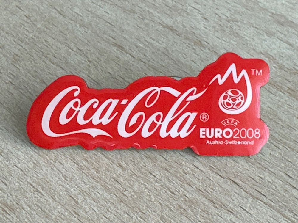 Pin Coca-Cola Euro 2008 Austria Switzerland | Kaufen auf Ricardo