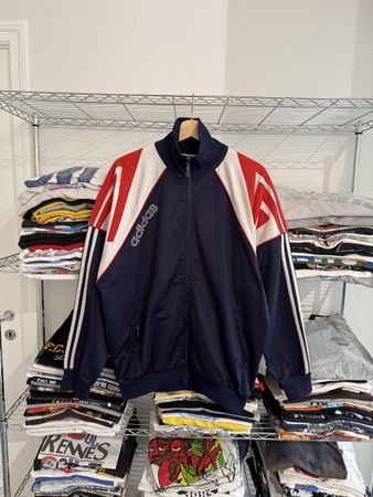 90’s Vintage Adidas Tracktop Size L-XL