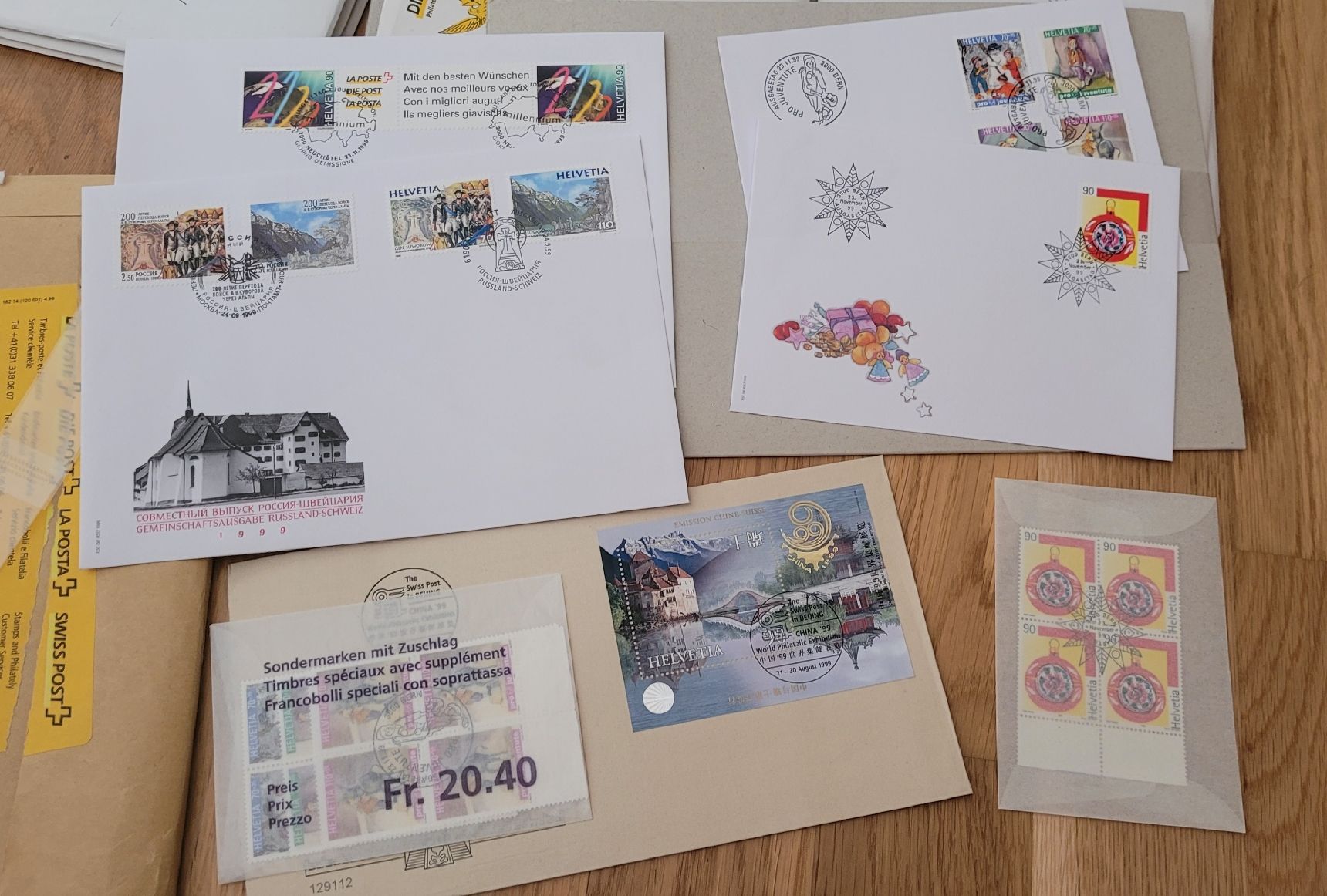 Alle Briefmarken: Briefmarken – Neu und originalverpackt aus Thun von mirjam1982 1