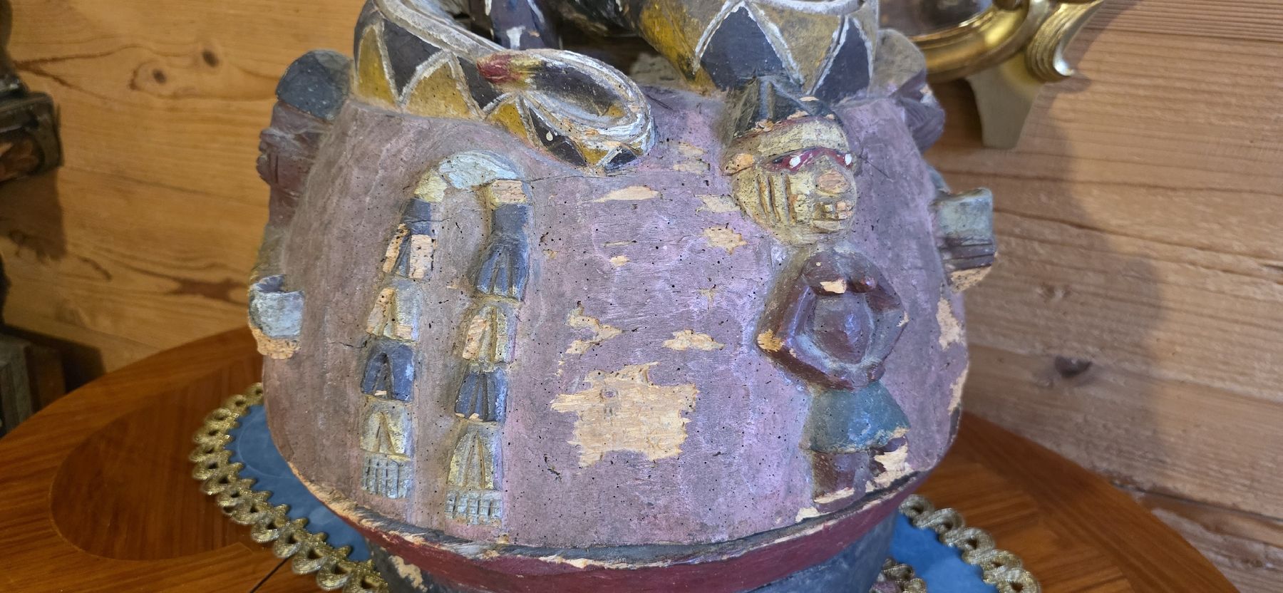 Figuren: Sehr grosse Antike Yoruba Ritual Schale mit Figuren – Gebraucht aus Wolfhalden von Nati-Nati 5