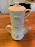 Tee Set (Teekanne und 2 Tassen)