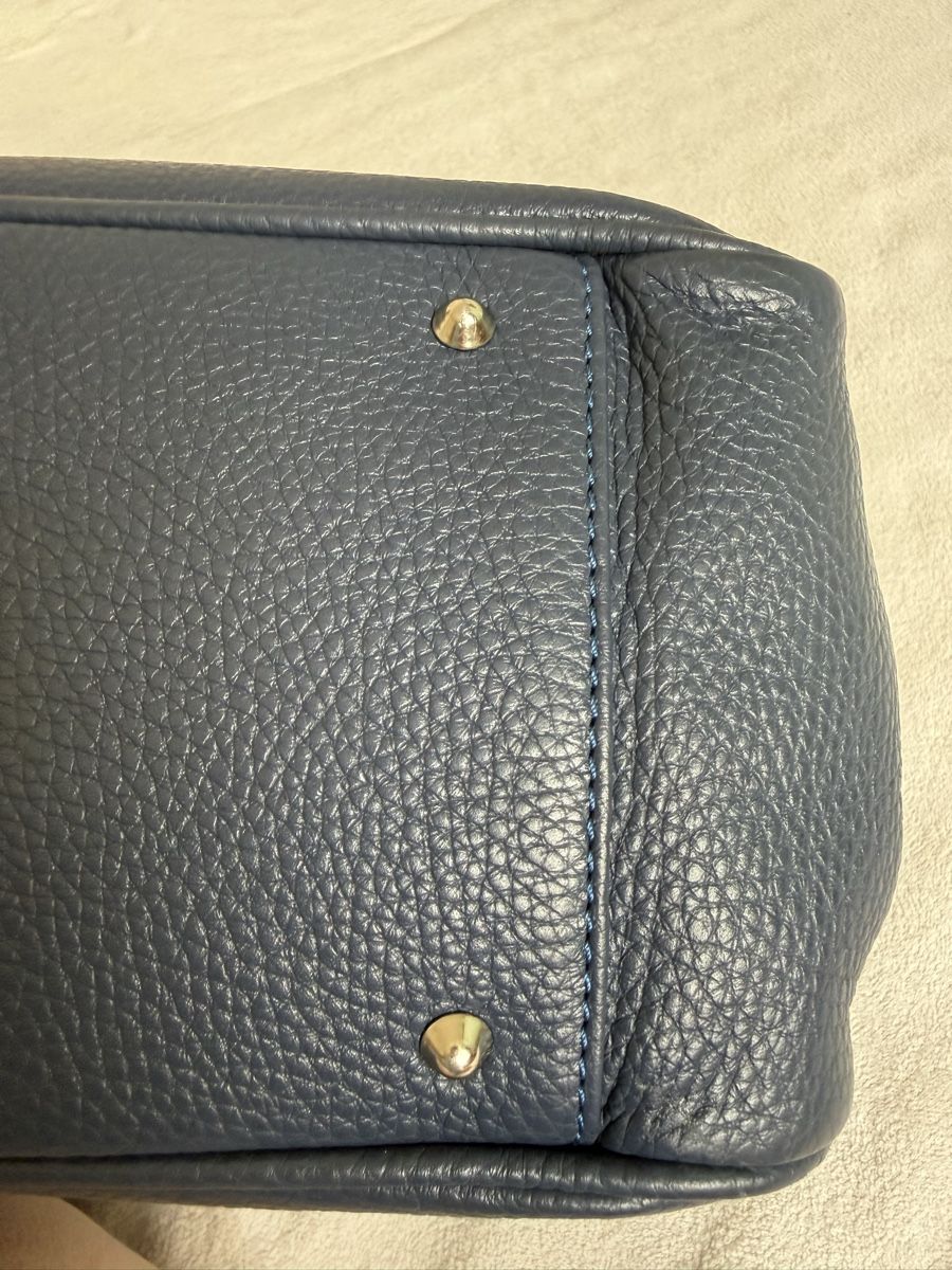 Borse:  MAXIMA Milano Ledertasche, dunkelblau – Usato da Zürich venduto da Elena_8 4