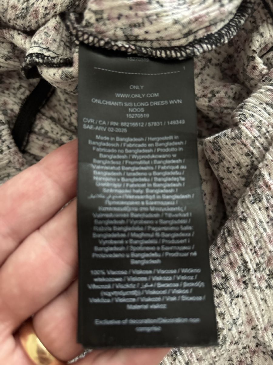 Only Vestiti: Sommerkleid Only Kurzarm Blümchenmuster Gr. L NEU – Nuovo (secondo la descrizione) da Kiesen venduto da Rrachelita 4