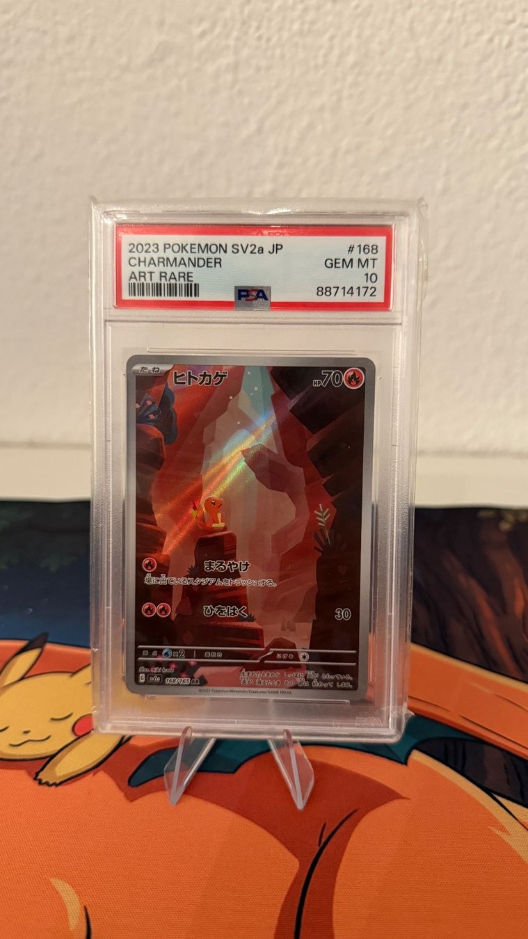 Pokémon Cartes à collectionner: PSA 10 Charmander - SV2a JP 168 – Neuf (Voir description) à Dübendorf par Simplysimi