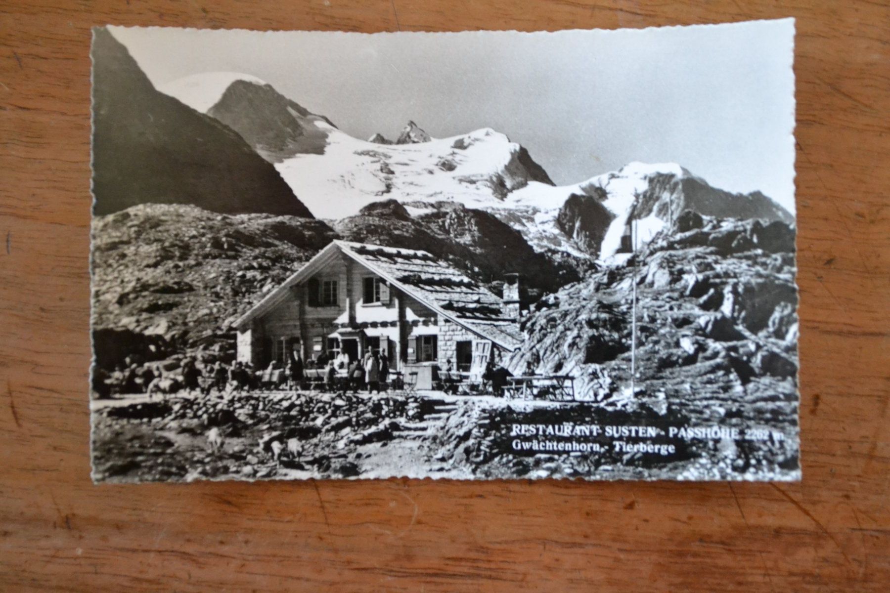Cartes postales: AK Restaurant Susten Passhöhe – D'occasion à Beinwil am See par kajak55