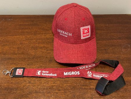 NEW ESAF 2025 Läderach Basecap + (Schlüssel) Anhänger