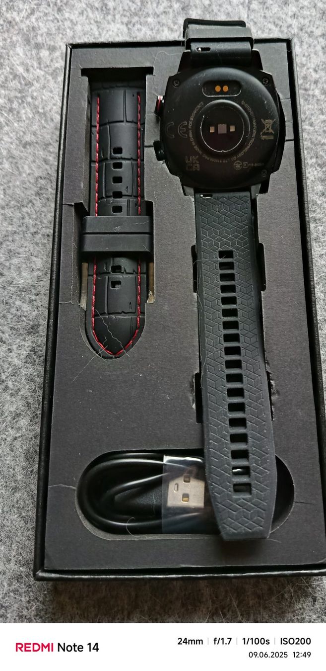 Smart Smartwatch: TOP SMARTWATCH - CUBOT C3 - NEUWERTIG MIT 2 ARMBAENDERN – Gebraucht aus Tobel von fuertinero 3