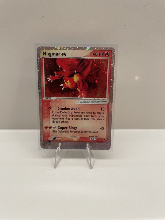 Magmar ex Ultra Rare EX Ruby & Sapphire 2003 (Gebraucht) in Arlesheim ...