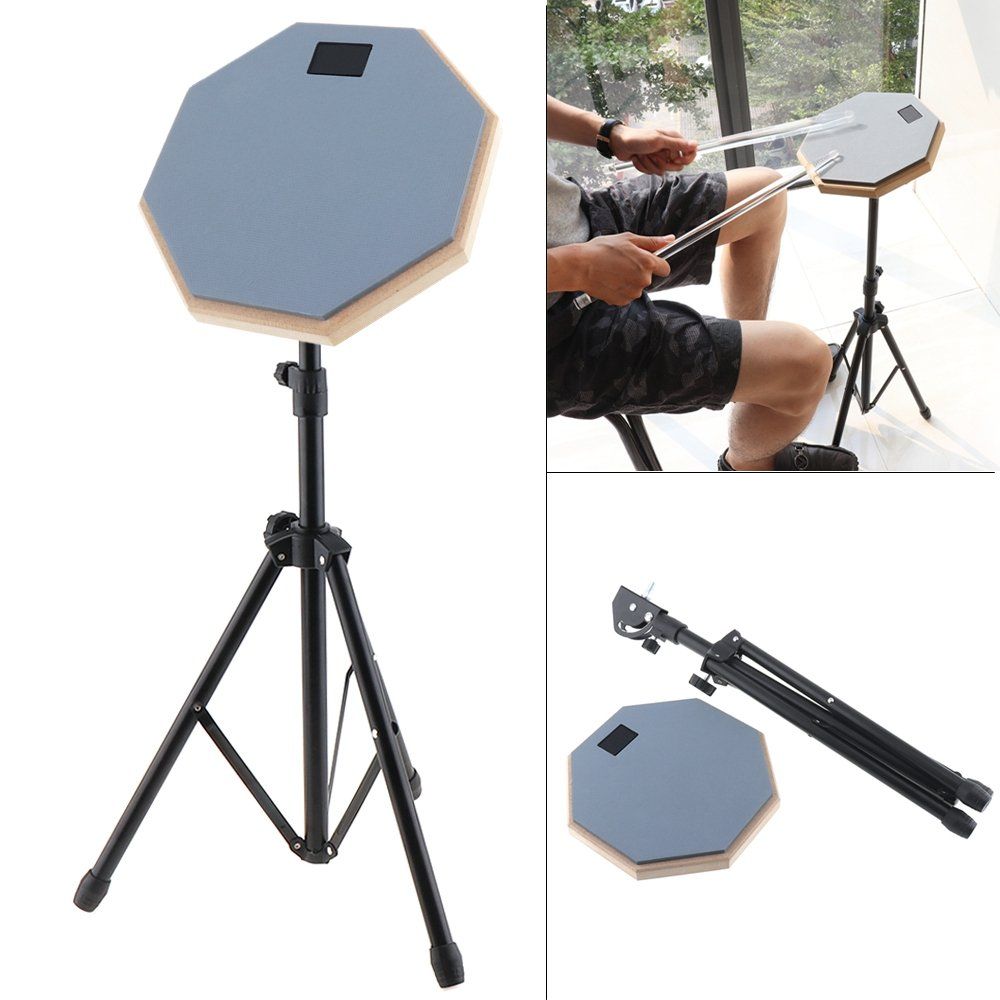 Strumenti musicali: 🐭 8 Zoll Practice Pad Drum inkl. Stativ – Nuovo e nell'imballaggio originale da Wittenbach venduto da ChinaSeidenstrasse 1