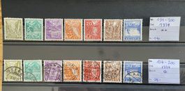 Schweiz 1934 Landschaftsbilder Nr.194-200 Satz postfrisch