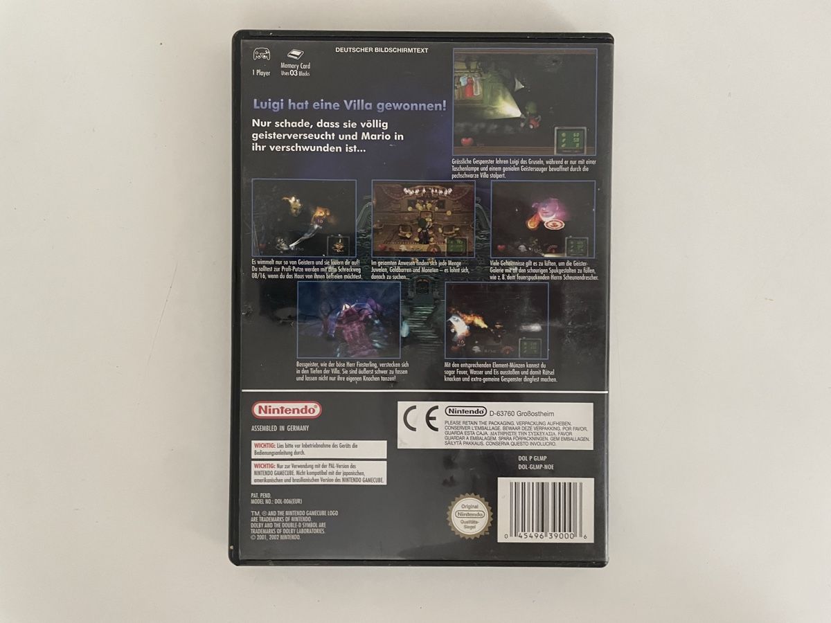Nintendo Spiele: Luigi ’s mansion – Gebraucht aus Susch von Ascaso 1