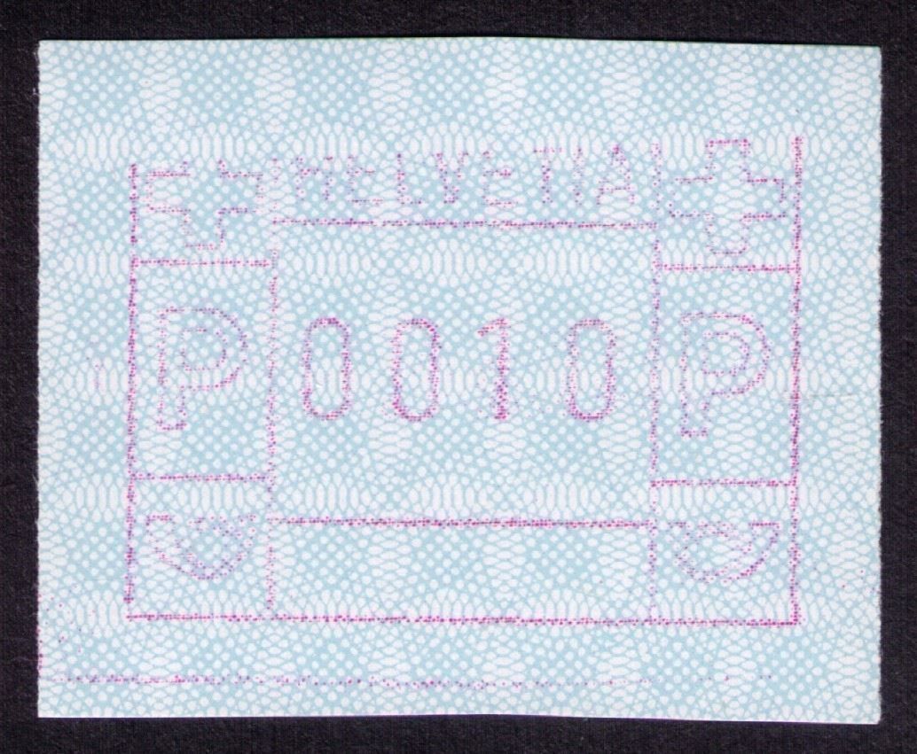 Tutti i francobolli: ATM 7Axb__Abart "FEHLENDE OBERLINIE" ! ** – Nuovo (secondo la descrizione) da Marthalen venduto da Ch_quality 1
