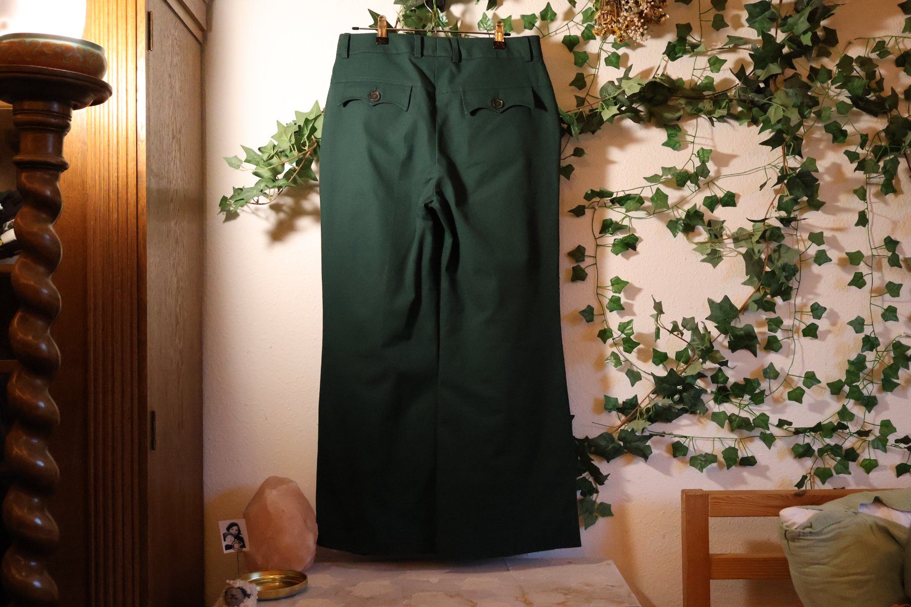 Pantaloni: Alexa Chung Anzugshose Grün – Usato da Winterthur venduto da _lxeah 2