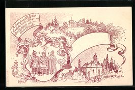 Zürich, Enge, 2. Gemeindefest 1902 in d