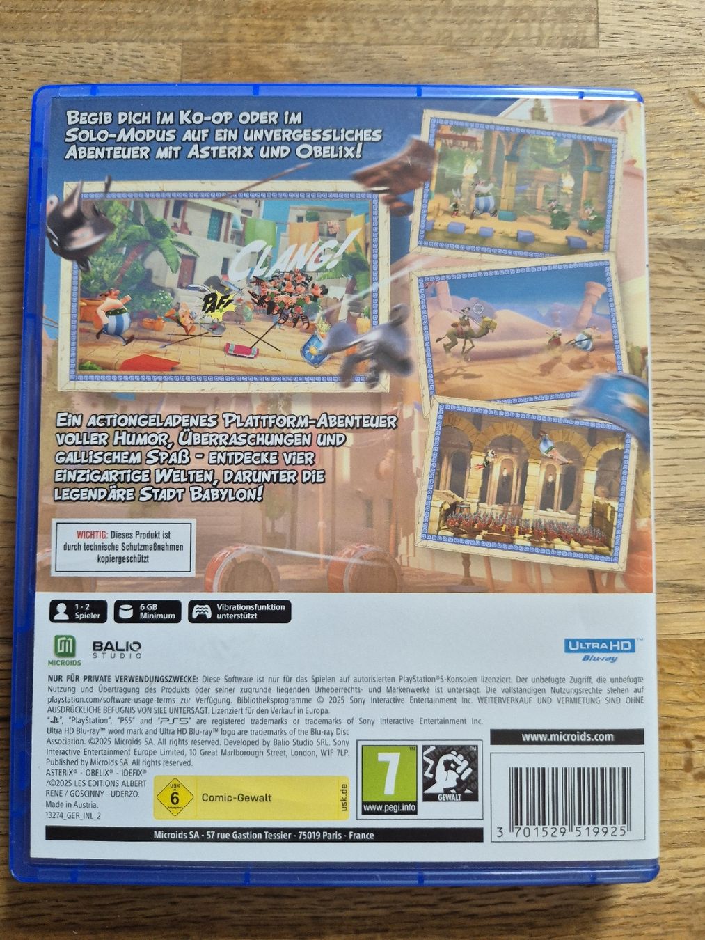 Spiele: Asterix & Obelix Mission Babylon PS5  – Gebraucht aus Hedingen von oze_6gpj 1