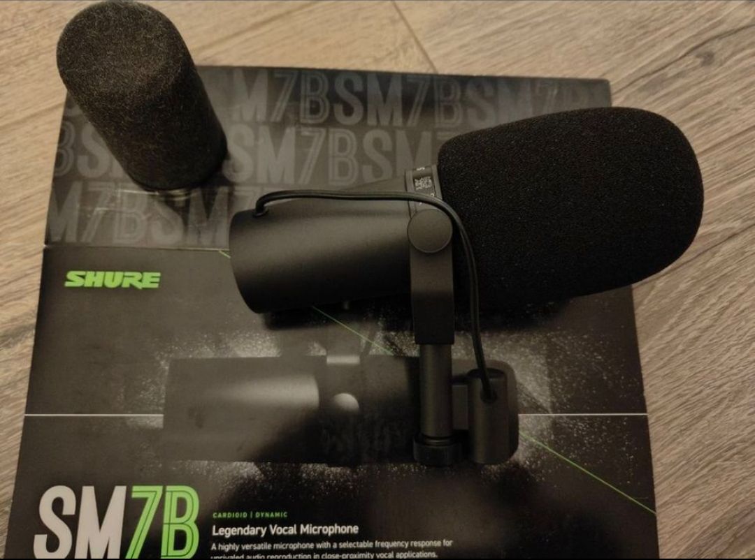 Shure Microphones: Shure SM7B Mikrofon neuwertig – Neuf avec emballage d'origine à Egerkingen par ble_gmw8 1