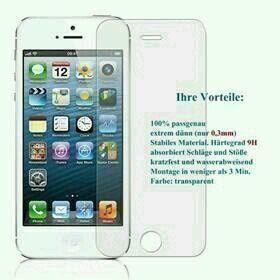 Cover & Protezioni schermo: +Apple iPhone 5/5S panzerglass – Nuovo e nell'imballaggio originale da Amriswil venduto da JaJa-Express
